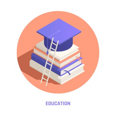Markalaştırma Eğitimi Destekleme Isometric Beste