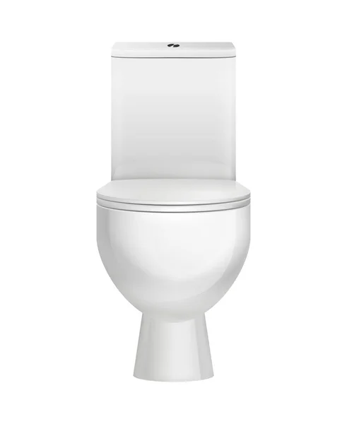 Icona realistica toilette — Vettoriale Stock