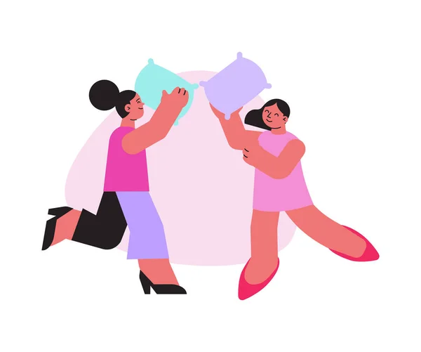 Mujer Have Fun Icon — Vector de stock