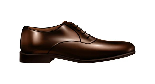 Icône de chaussure homme — Image vectorielle