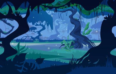 Orman Tropik Orman Gecesi