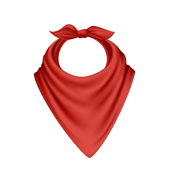 Realistische Bandana sjaal — Stockvector