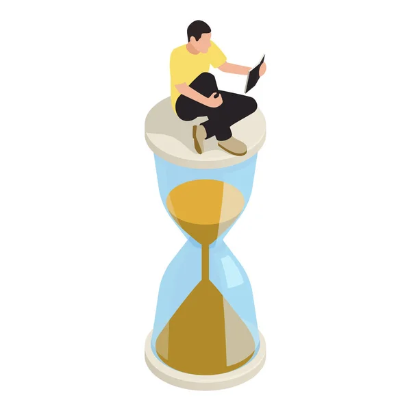 Time Management Icon — Stock Vector