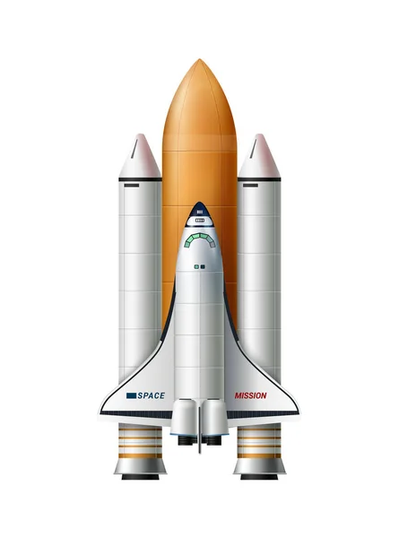 Space-Shuttle-Ikone — Stockvektor