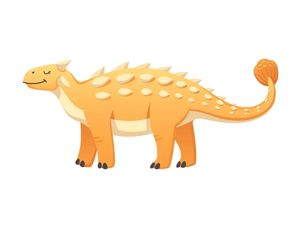 Ikona kreskówki dinozaura — Wektor stockowy