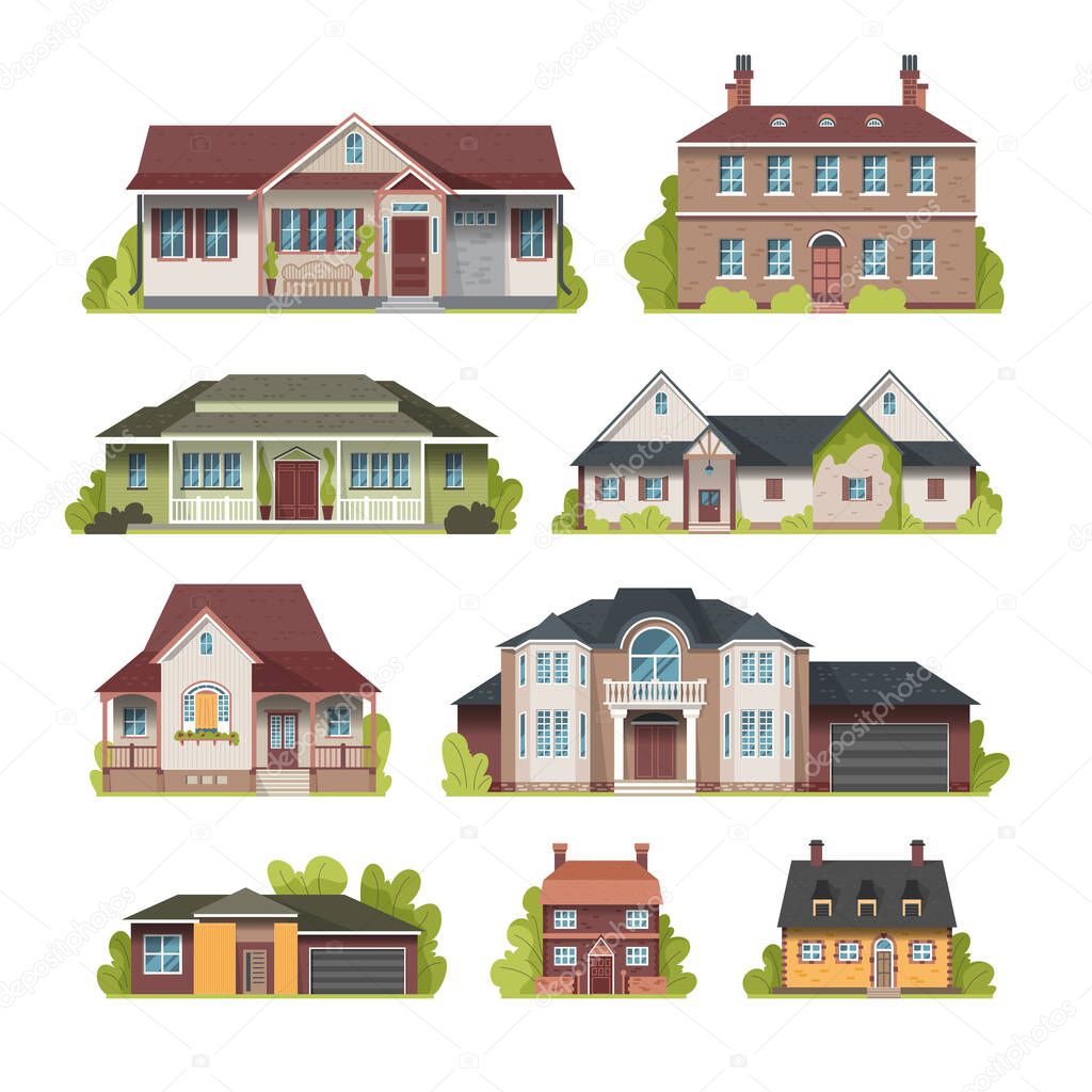 Suburban House Set
