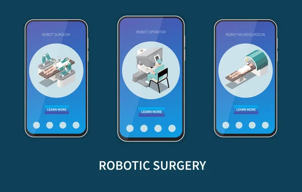 机器人外科等距装置 — 图库矢量图片