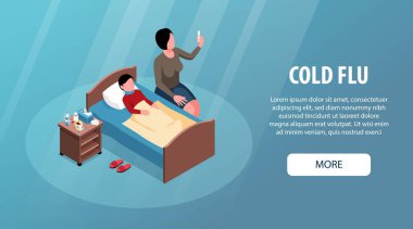 Soğuk Gribi Yatay Afişi