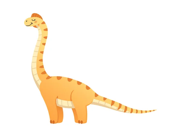 Εικονογράφηση κινουμένων σχεδίων του δεινόσαυρου — Διανυσματικό Αρχείο