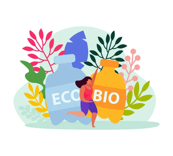 Ecology Concept Icon — Stock Vector