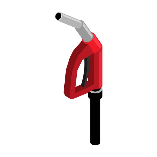 Pistola de posto de gasolina — Vetor de Stock