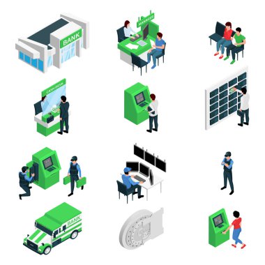 Banka Şubesi Isometric Ayarları