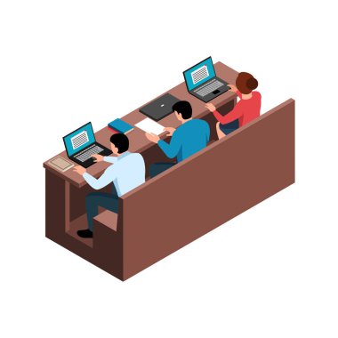 Isometric Ders Salonu