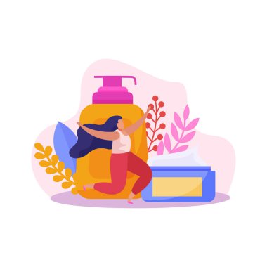 Güzellik Salonu Kompozisyonu