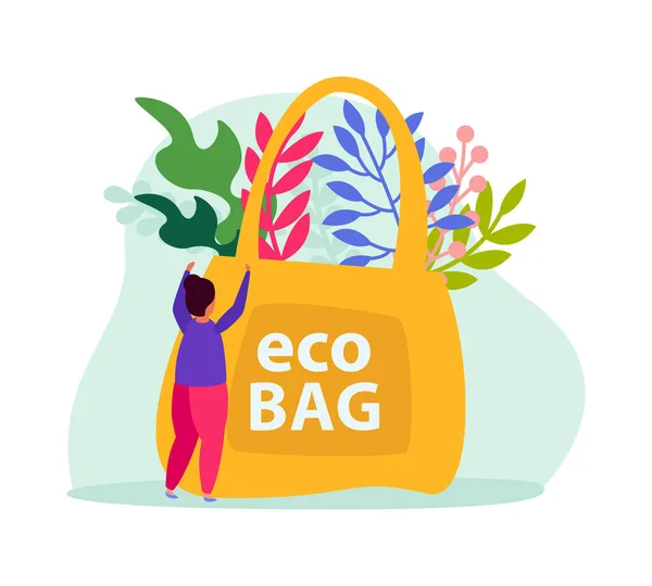 Εικονίδιο Eco Bag — Διανυσματικό Αρχείο