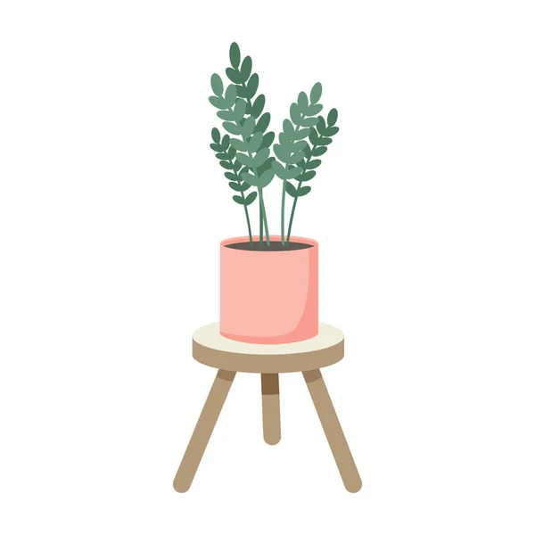 Illustration plate de plante — Image vectorielle