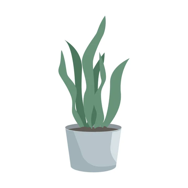 Ikonen för krukväxter — Stock vektor