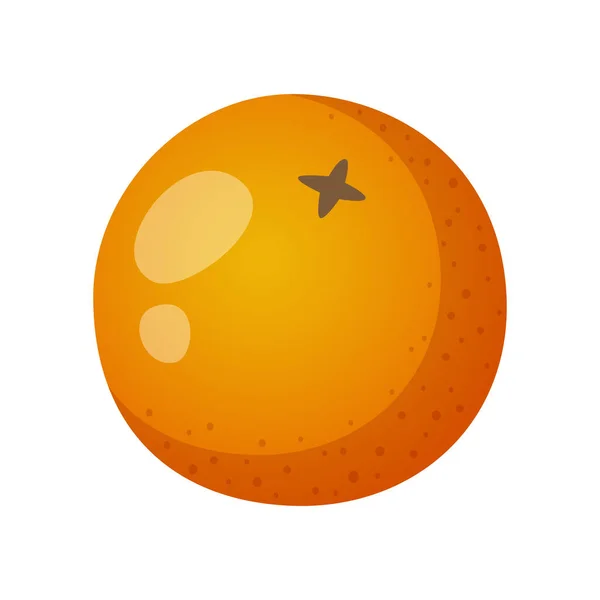 Narancs rajzfilm illusztráció — Stock Vector