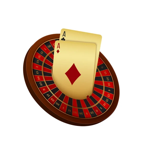 Ilustración realista de Casino — Vector de stock