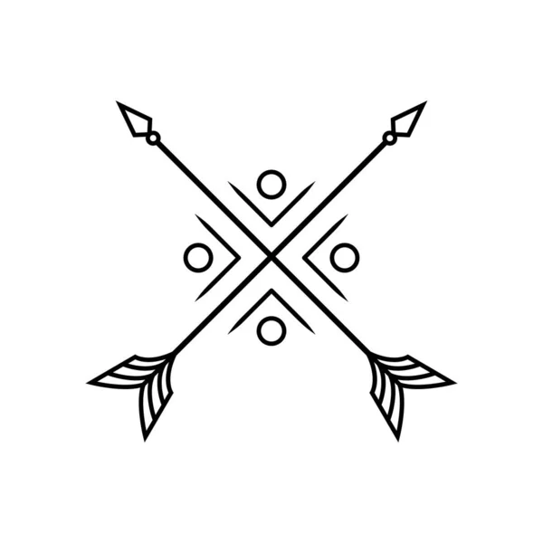 Elemento de diseño de flechas — Vector de stock