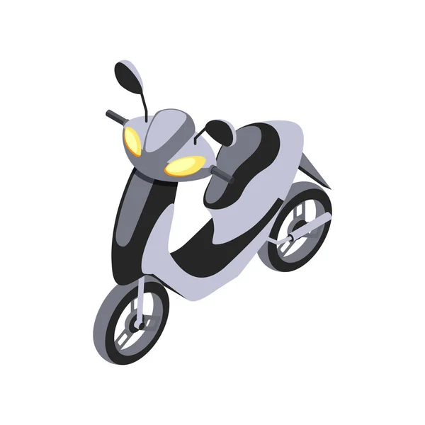 Icona isometrica scooter — Vettoriale Stock