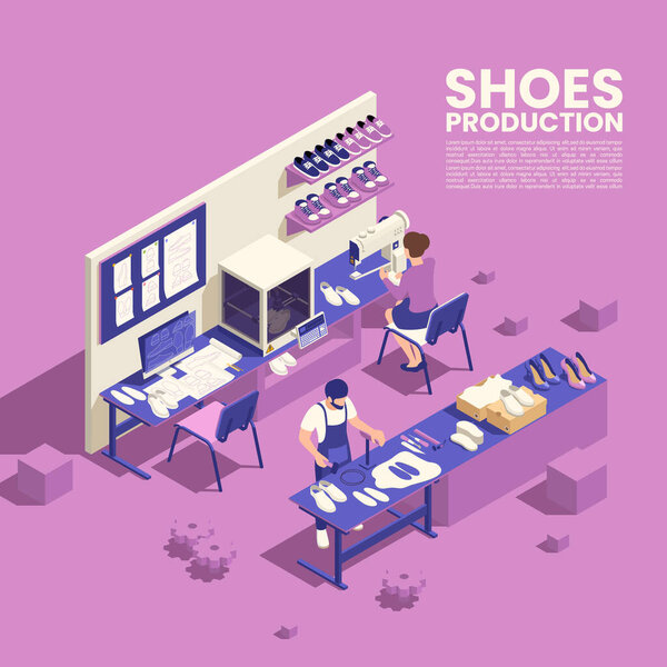 Shoes Production Poster