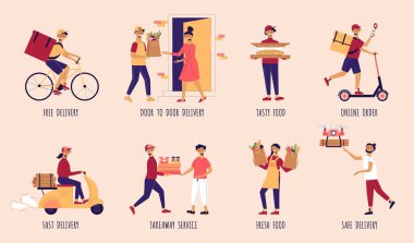 Yemek Teslimatı Kompozisyonu Ayarlandı