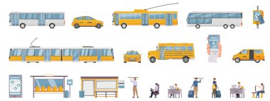 Toplu Arazi Taşımacılığı Düz Seti