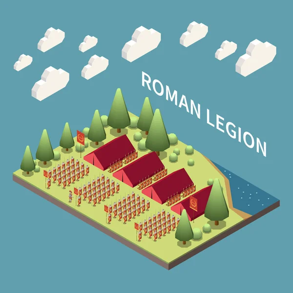 Roman Empire Concept — Stockvektor