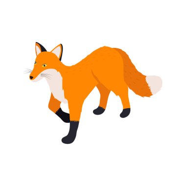 Fox Isometric Icon