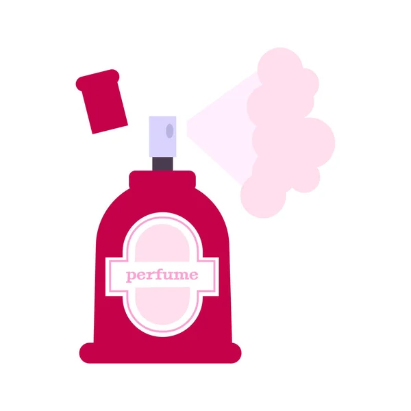 Perfume Ilustración plana — Vector de stock