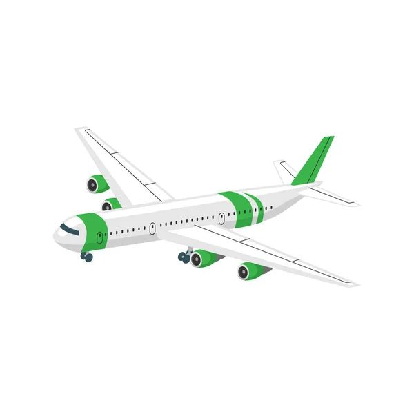 Plane Isometric Icon — Stock Vector