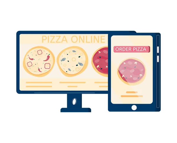 Pizza Order Icon — Διανυσματικό Αρχείο