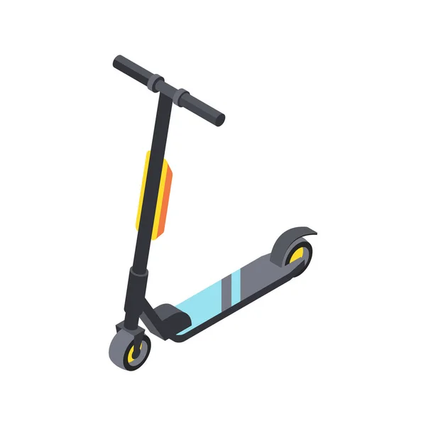 Isometrische scooter-icoon — Stockvector