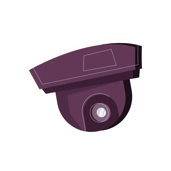 Surveillance Camera Icon — Stock Vector