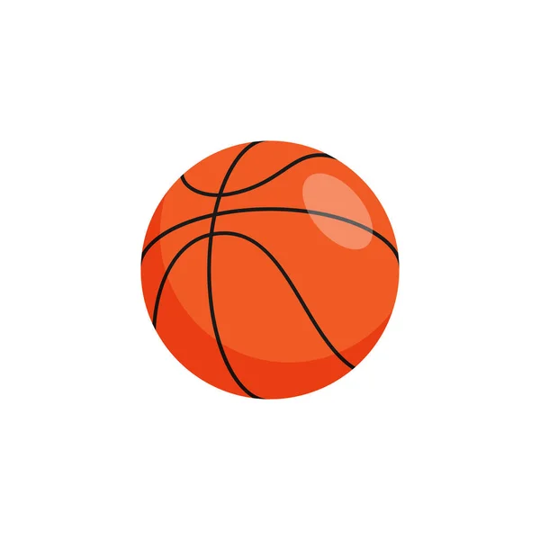Basketball Isometric Icon — Vetor de Stock