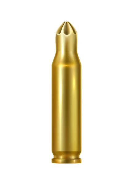 Realistic Ammo Illustration — Vector de stock