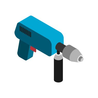 Isometric Electric Drill