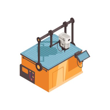 Fabrika Makinesi Simgesi