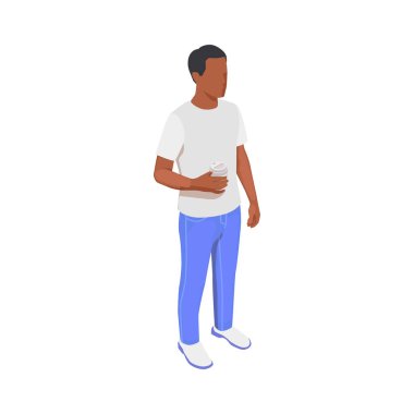 Gıda Mahkemesi Isometric Simgesi