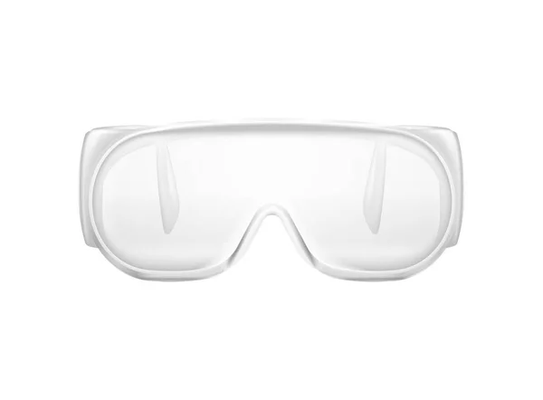 Óculos de proteção Composição realista — Vetor de Stock