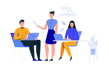 Ofis Verme Görevleri Kompozisyonu