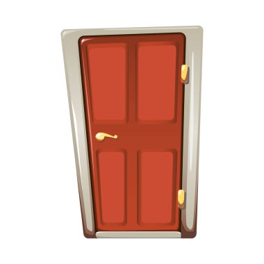 Modern Kapı Karikatür Kompozisyonu