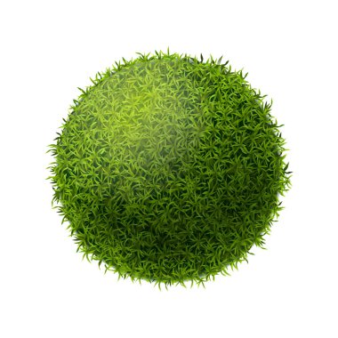 Top Şekilli Çim Bileşimi