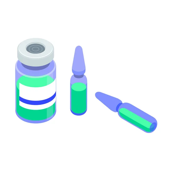 Vaccin en capsules Composition — Image vectorielle