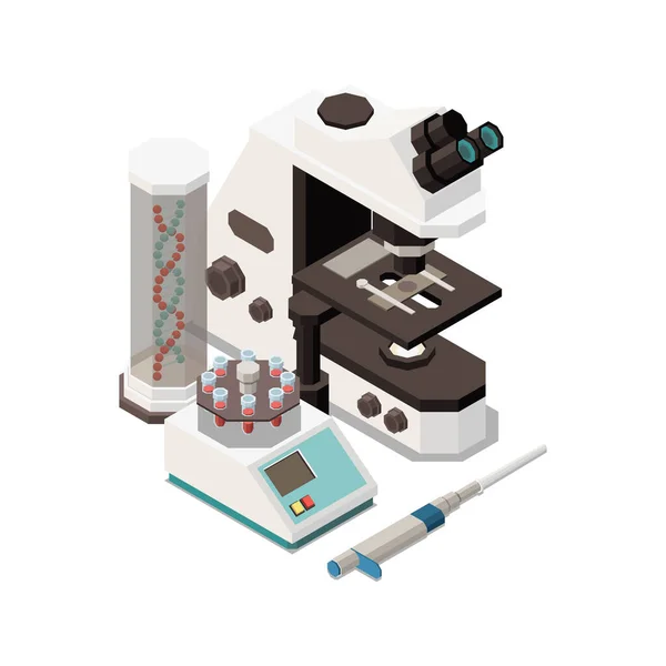 Bioquímica Educación STEM Composición — Archivo Imágenes Vectoriales