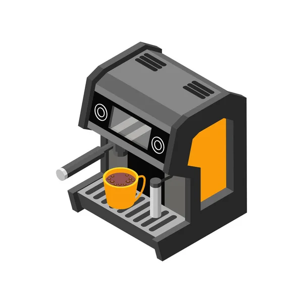 Ikona kávovaru — Stockový vektor