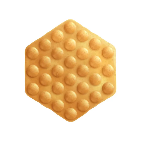 Waffle Realistic Illustration — 图库矢量图片
