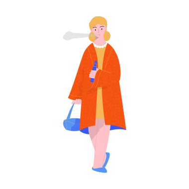 Sigara İçen Düz Çizim