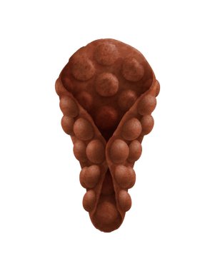 Gerçekçi Waffle Çizimi